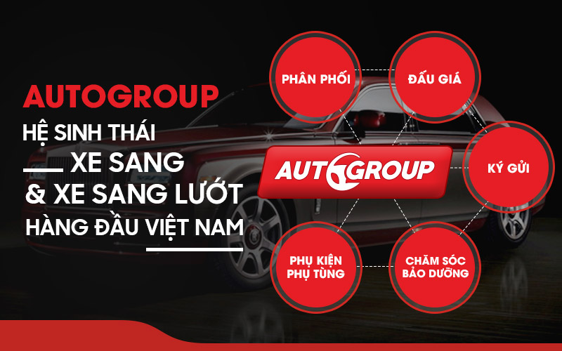 AutoGroup ra mắt hệ sinh thái xe sang và xe sang lướt hàng đầu Việt Nam