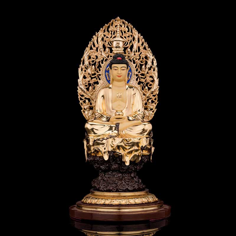 Tượng Phật Thích Ca Mâu Ni lá bồ đề