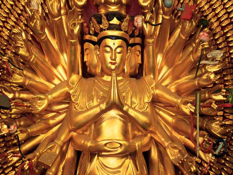 Hình tượng Phật Nghìn Mắt Nghìn Tay đặc biệt có ý nghĩa trong phong thủy tâm linh người Việt