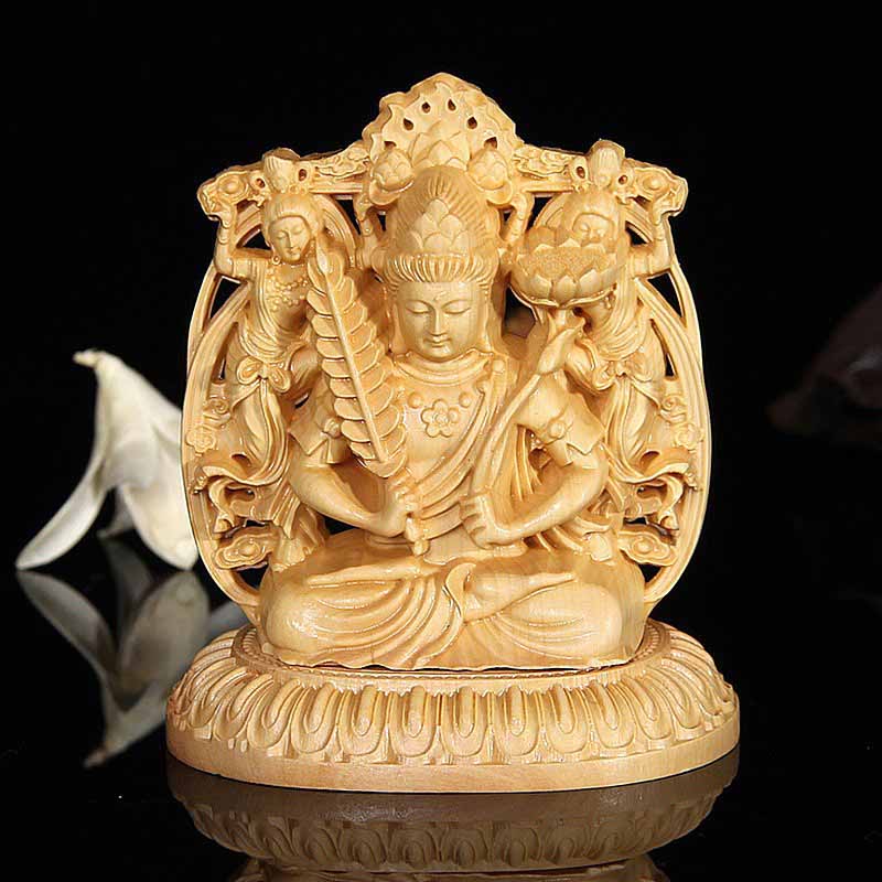 Mẫu tượng Phật Hư Không Tạng cho người tuổi Dần, Sửu